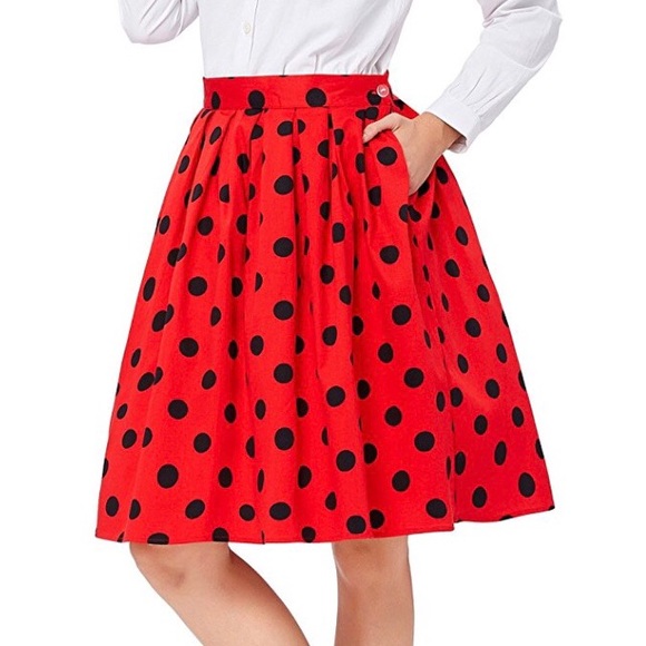 Midi Fit n Flare Skirt - Picture 1 of 2